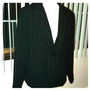 Lined pin-striped Blazer